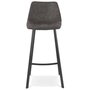 Voir la diapositive 2 : Paris Prix Tabouret de Bar Design  Otifa  100cm Gris Foncé