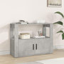 Voir la diapositive 1 : VIDAXL Buffet Gris beton 80x30x60 cm Bois d'ingenierie