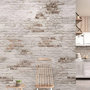 Voir la diapositive 2 : DUTCH WALLCOVERINGS DUTCH WALLCOVERINGS Papier peint Old Brick Wall Beige et marron