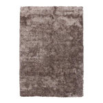 Paris Prix Tapis Shaggy Fait Main  Diamond  Taupe. Coloris disponibles : Marron