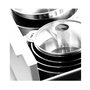 Voir la diapositive 4 : Lagostina Casserole inox 16cm sans poignée + couvercle - 12138031216