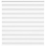 VIDAXL Store zebre blanc 140x150 cm largeur du tissu 135,9cm polyester