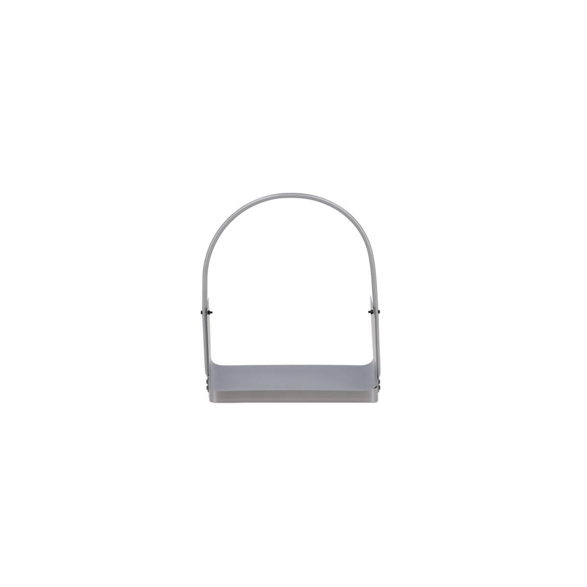 Paris Prix Range-Bûches en Métal  Godoma  49cm Argent
