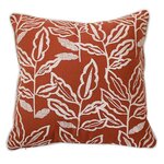 Paris Prix Coussin Déco à Motifs  Lodge  40x40cm Terracotta