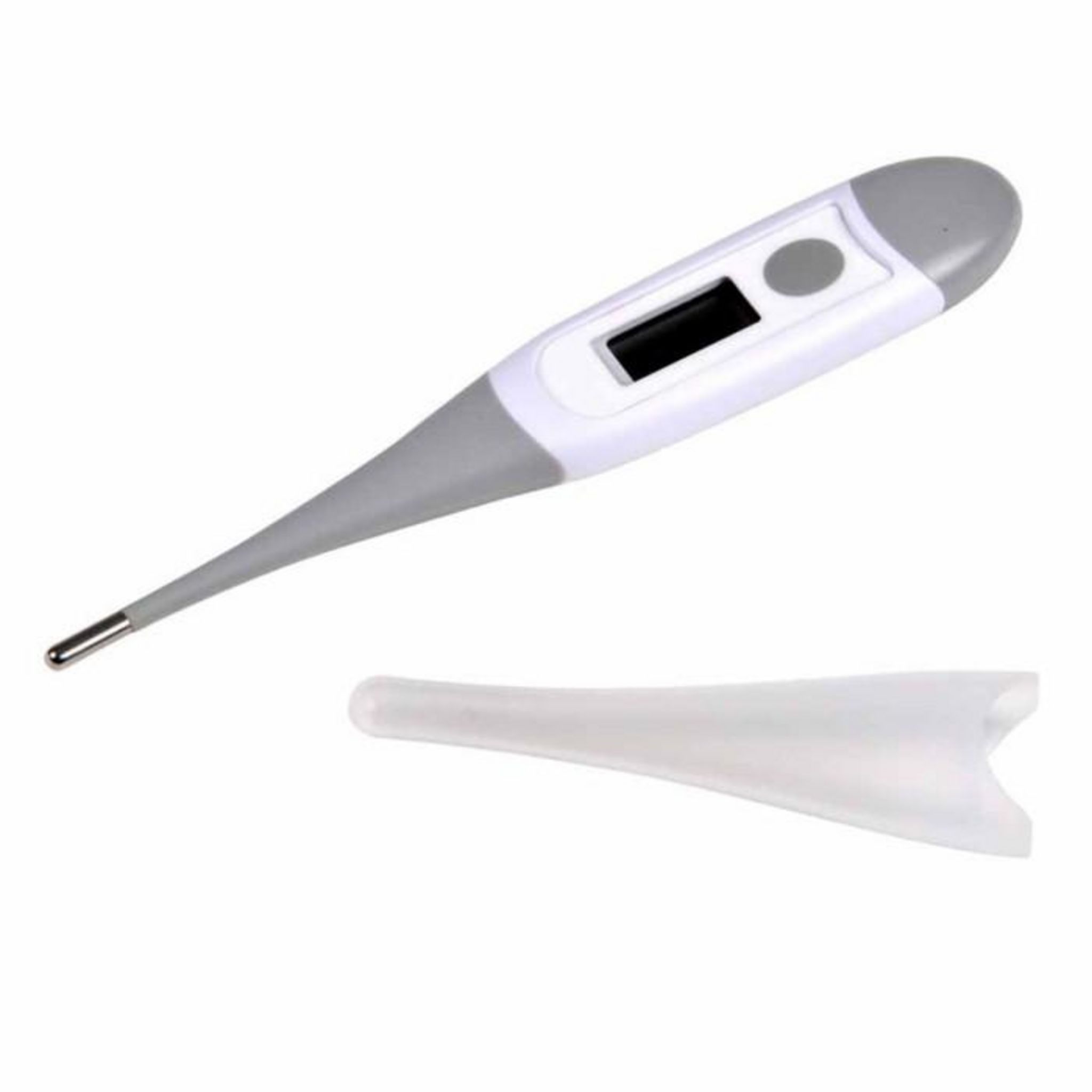 Paris Prix Thermomètre à Lecture Digitale  Bébé  13cm Gris