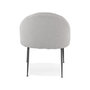 Voir la diapositive 5 : Paris Prix Fauteuil Design  Belinda  83cm Gris