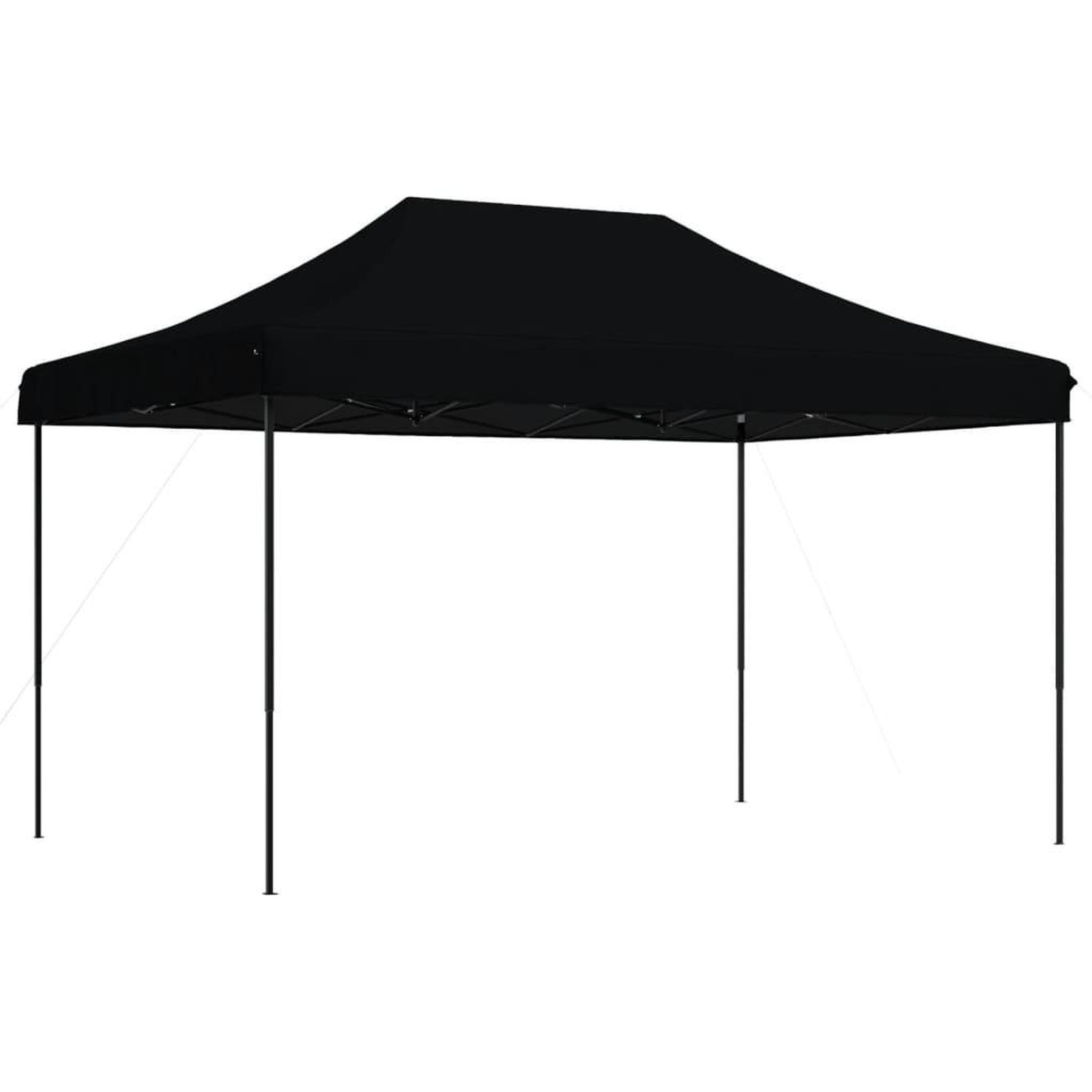 Voir la diapositive 2 : VIDAXL Tente de reception pliable escamotable noir 440x292x315 cm