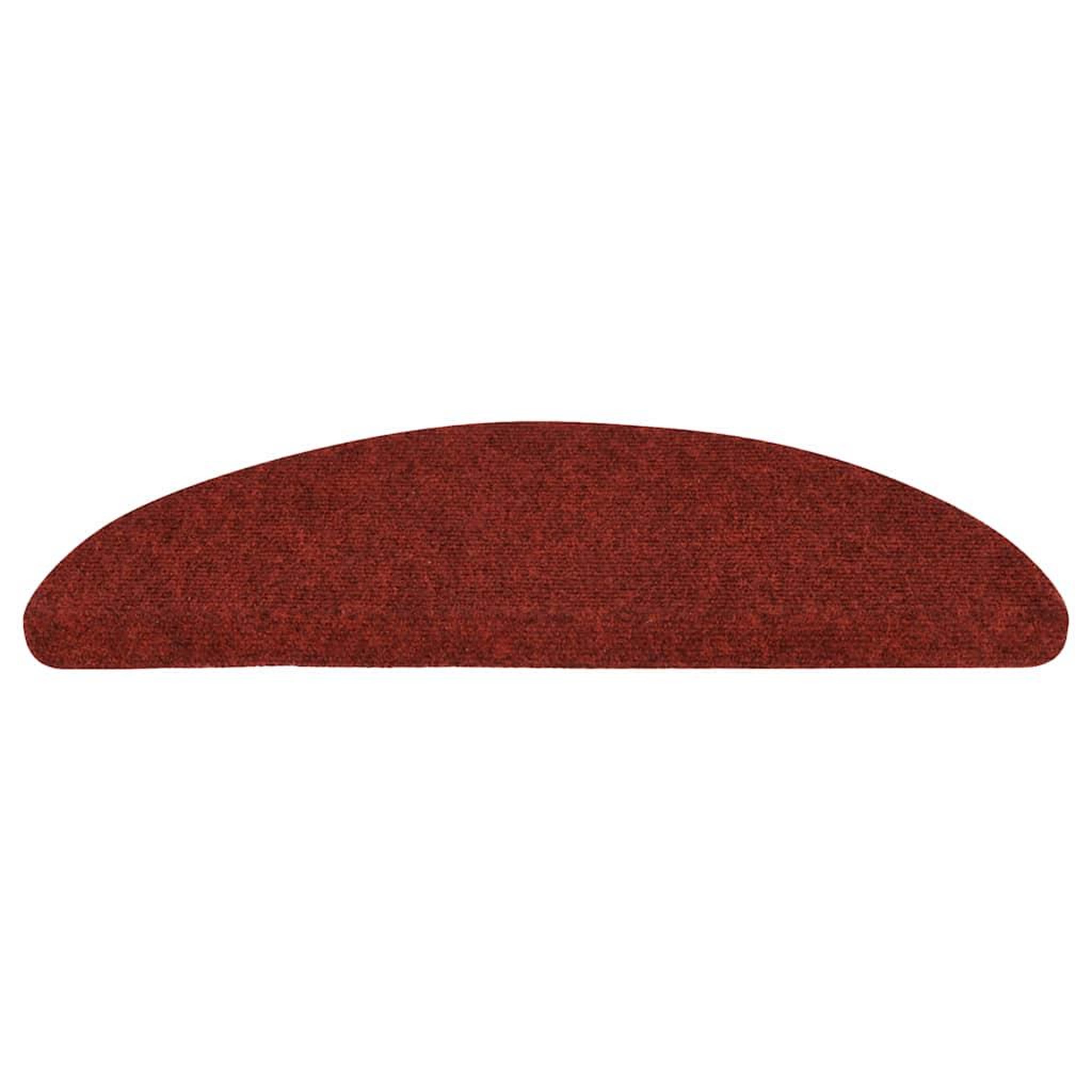 Voir la diapositive 3 : VIDAXL Tapis d'escalier autocollants 30 pcs rouge 56x17x3 cm