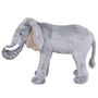 Voir la diapositive 2 : VIDAXL Jouet en peluche Éléphant Gris XXL