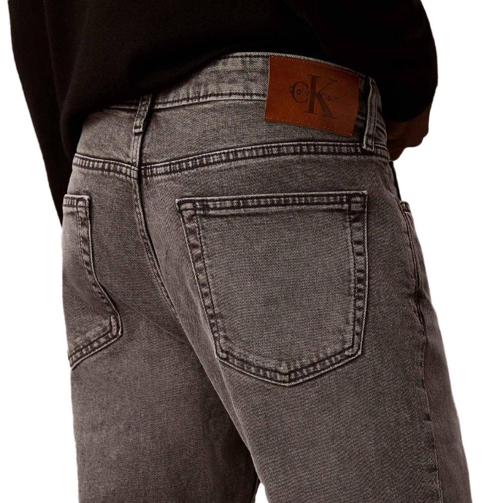 Voir la diapositive 2 : CALVIN KLEIN JEANS Jean Slim Gris Homme Calvin Klein Jeans Pewter Rock