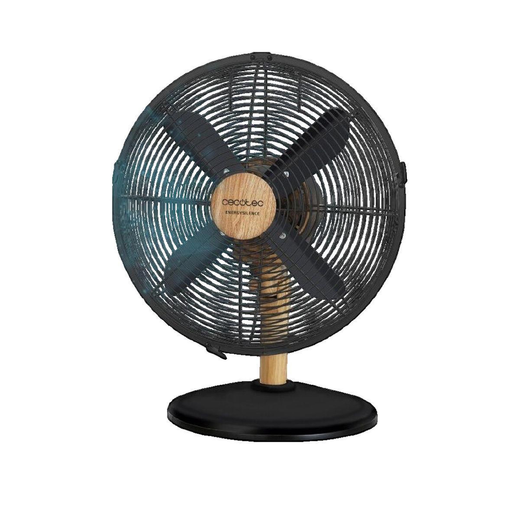 Voir la diapositive 1 : CECOTEC Ventilateur de table Cecotec EnergySilence 600 intérieur bois