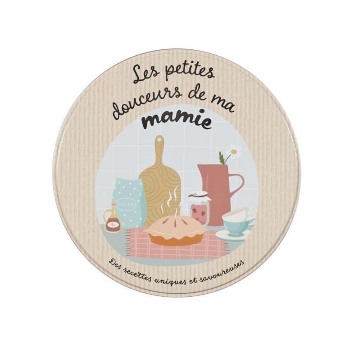 Paris Prix Lot de 3 Boîtes à Biscuits  Mamie Lily  22cm Multicolore