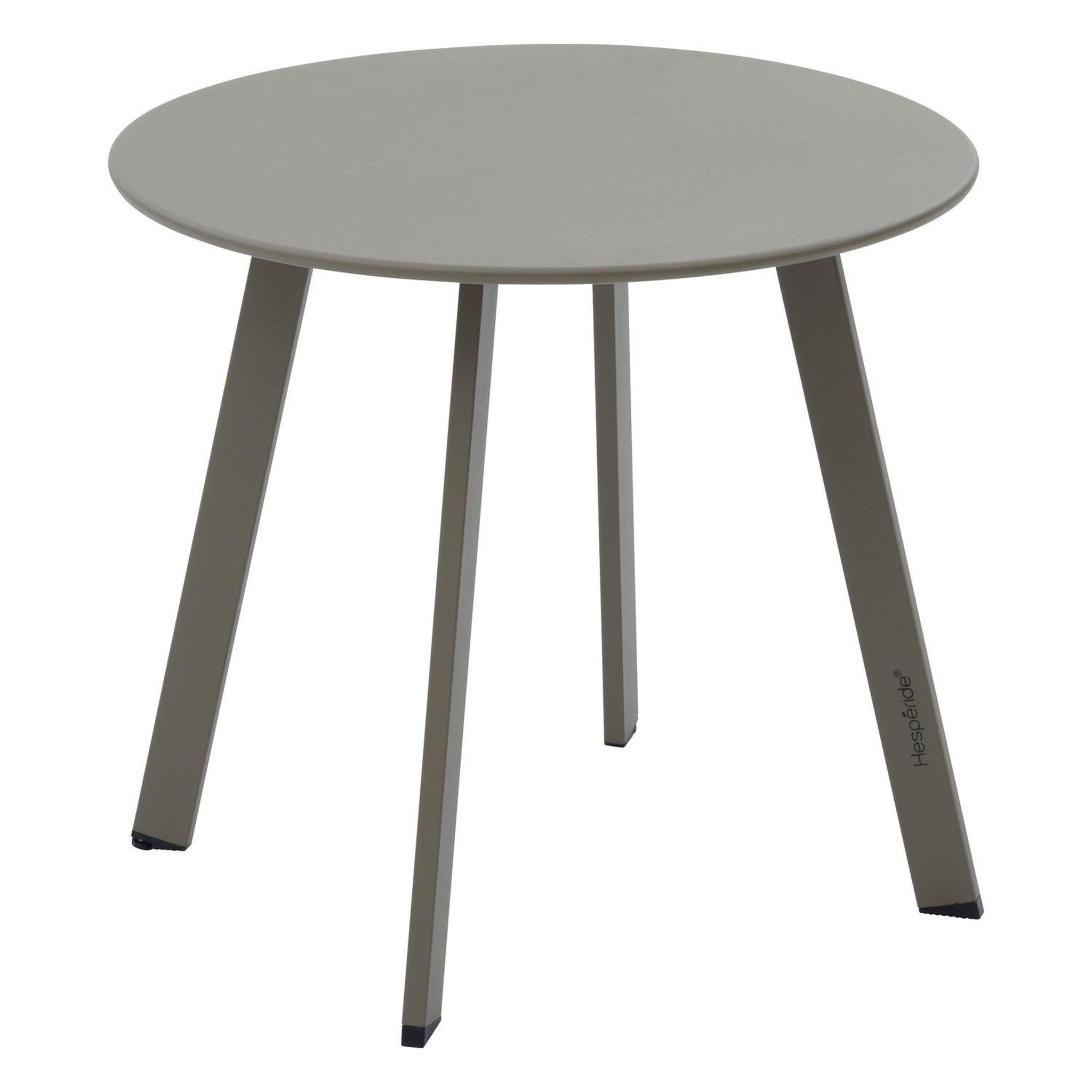 Voir la diapositive 1 : HESPERIDE Table basse de jardin ronde SAONA