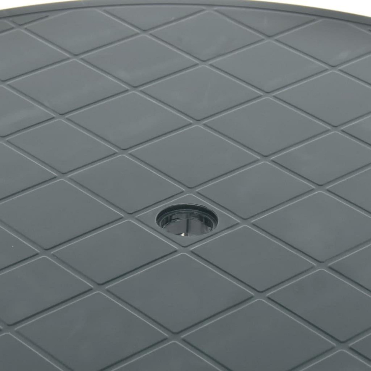 VIDAXL Table de jardin Vert 89 cm Plastique