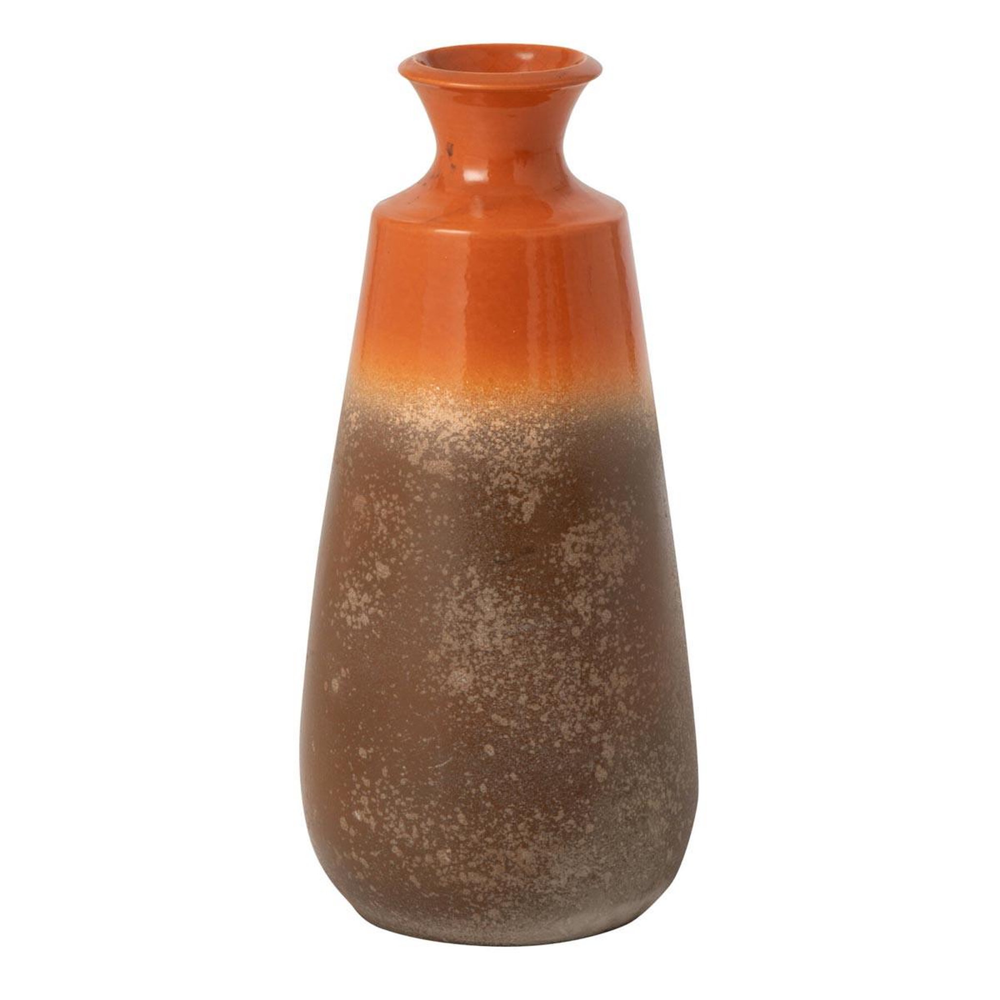 J-LINE Vase en céramique  terra alta  55cm orange & marron
