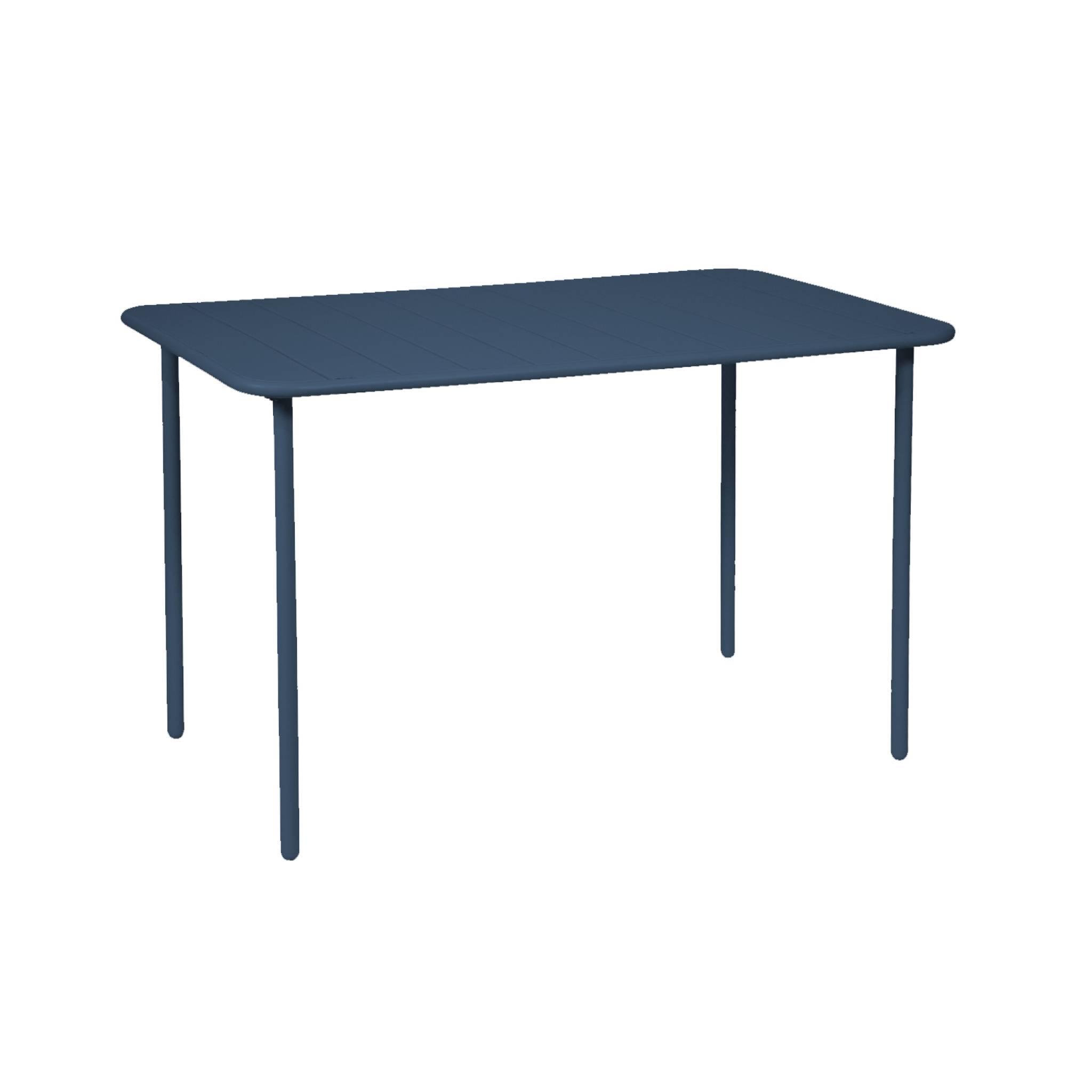 Voir la diapositive 1 : SWEEEK Table de jardin métal 4 places, Amelia L 120 x 70 x 72,5cm