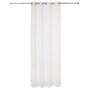 Voir la diapositive 1 : ATMOSPHERA Rideau Voilage  Rayure  140x240cm Blanc