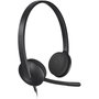 Voir la diapositive 1 : Logitech Micro-casque H340 USB Headset
