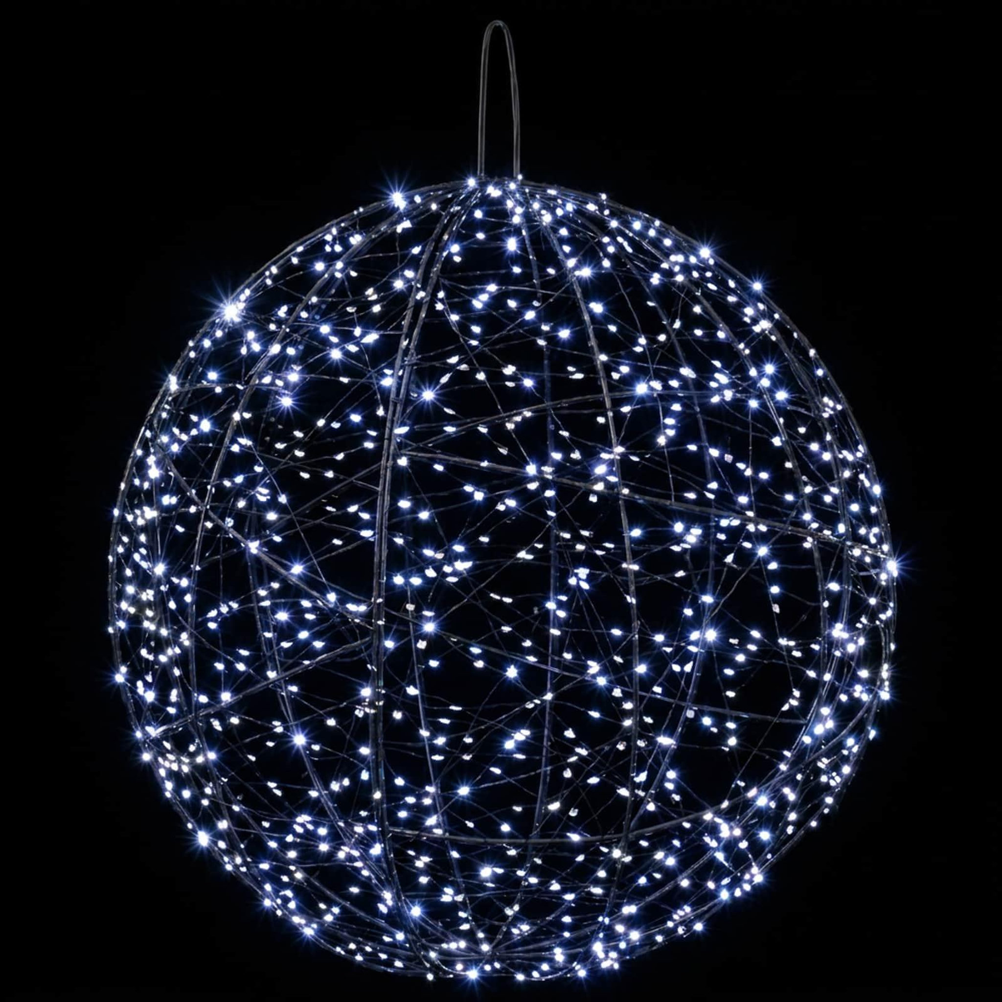 Voir la diapositive 5 : VIDAXL Lumiere de finial de Noël 950 LED Blanc froid Ø 60 x 63 cm