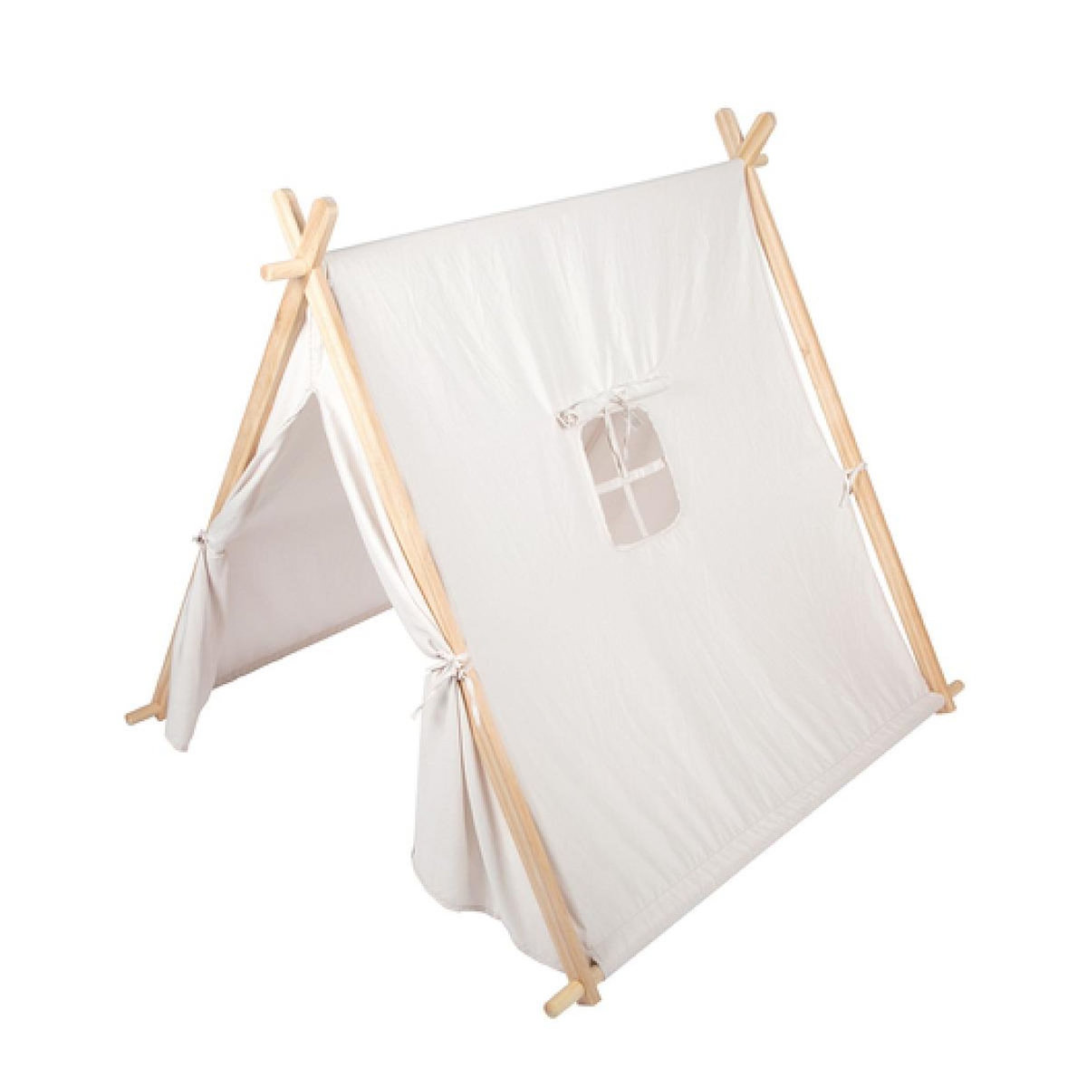 SMALLFOOT Tente de jeu d interieur pour enfants en bois et en tissu
