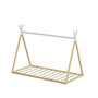 Voir la diapositive 1 : MINEA MINEA | Lit tipi INDY 90x190 cm (matelas non inclus)