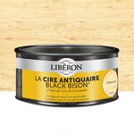 Liberon Cire en pâte meuble et objets Antiquaire black bison® LIBERON, chêne clair 0.5 l