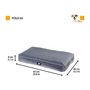 Voir la diapositive 2 : Ferplast Coussin - FERPLAST - POLO - 65 x 40 x 8 cm - Gris