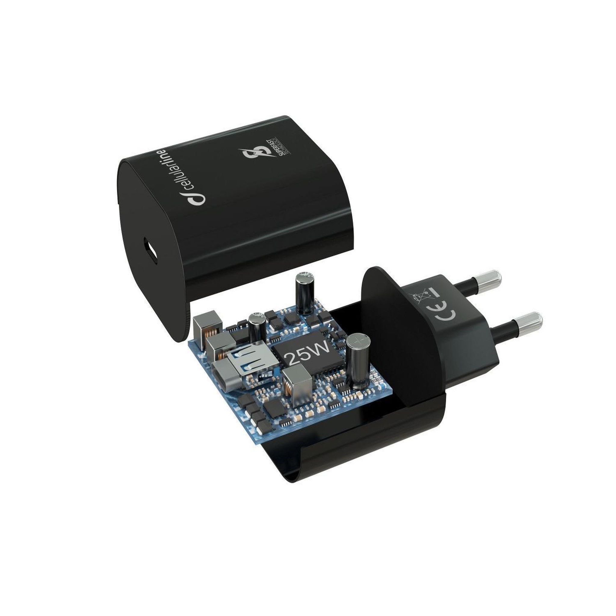 Voir la diapositive 3 : CELLULAR LINE Cellularline super fast charger 25w - samsung