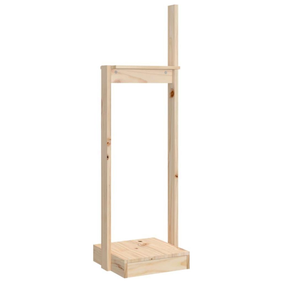 VIDAXL Porte-buches 33,5x30x110 cm Bois massif de pin