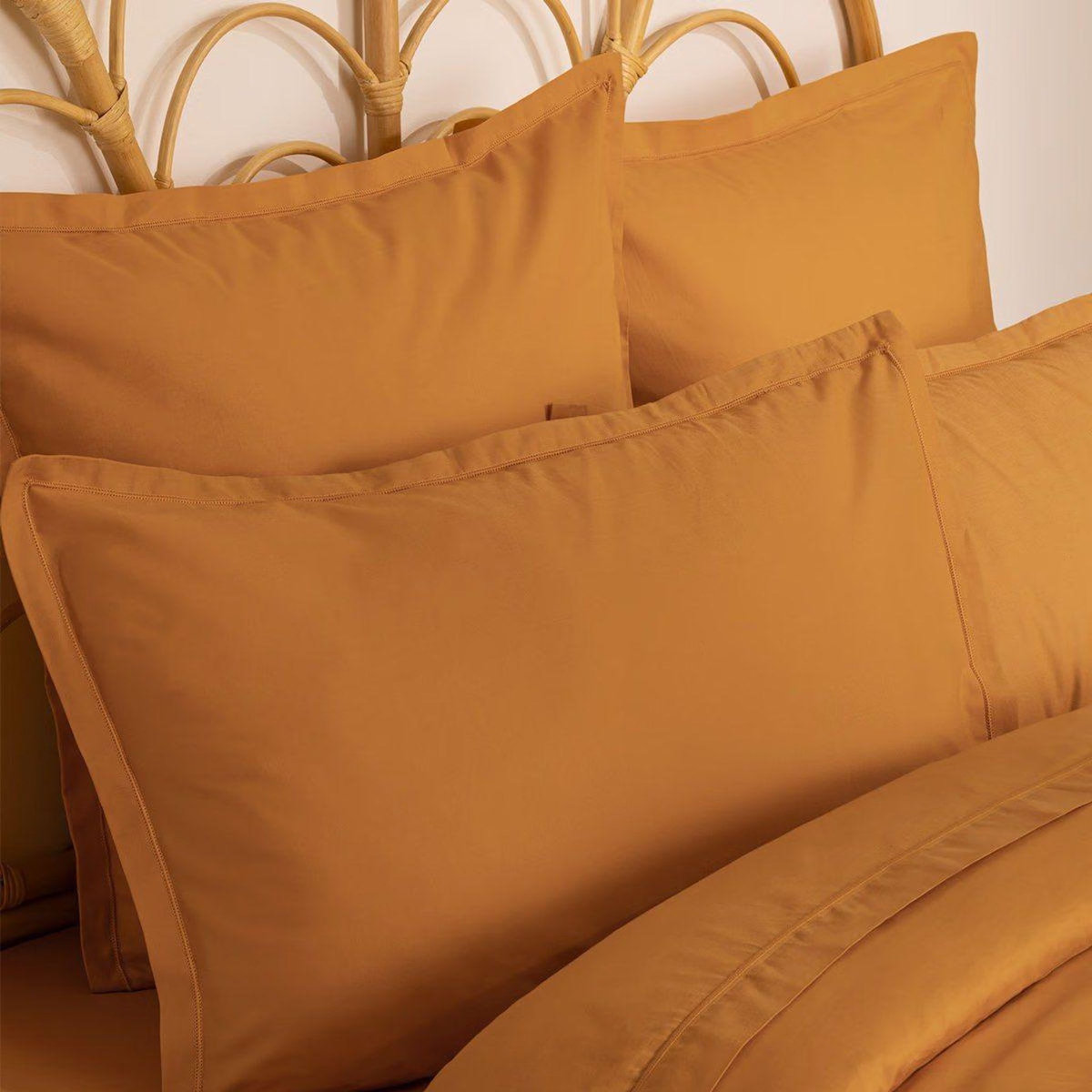 ATMOSPHERA Taie d'Oreiller  Intérieur  50x70cm Jaune Cumin