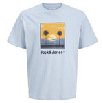 Jack & Jones T Shirt  Clair Garçon Jack & Jones Perry. Coloris disponibles : Bleu