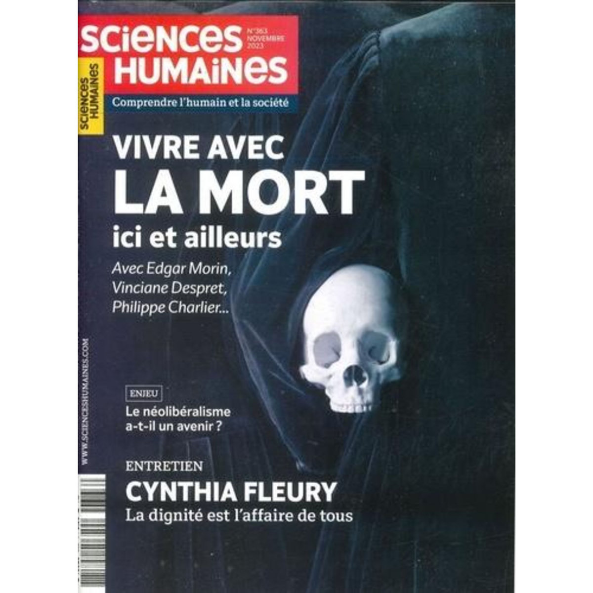 SCIENCES HUMAINES N° 363, NOVEMBRE 2023 : VIVRE AVEC LA MORT ICI ET AILLEURS, Lhérété Héloïse