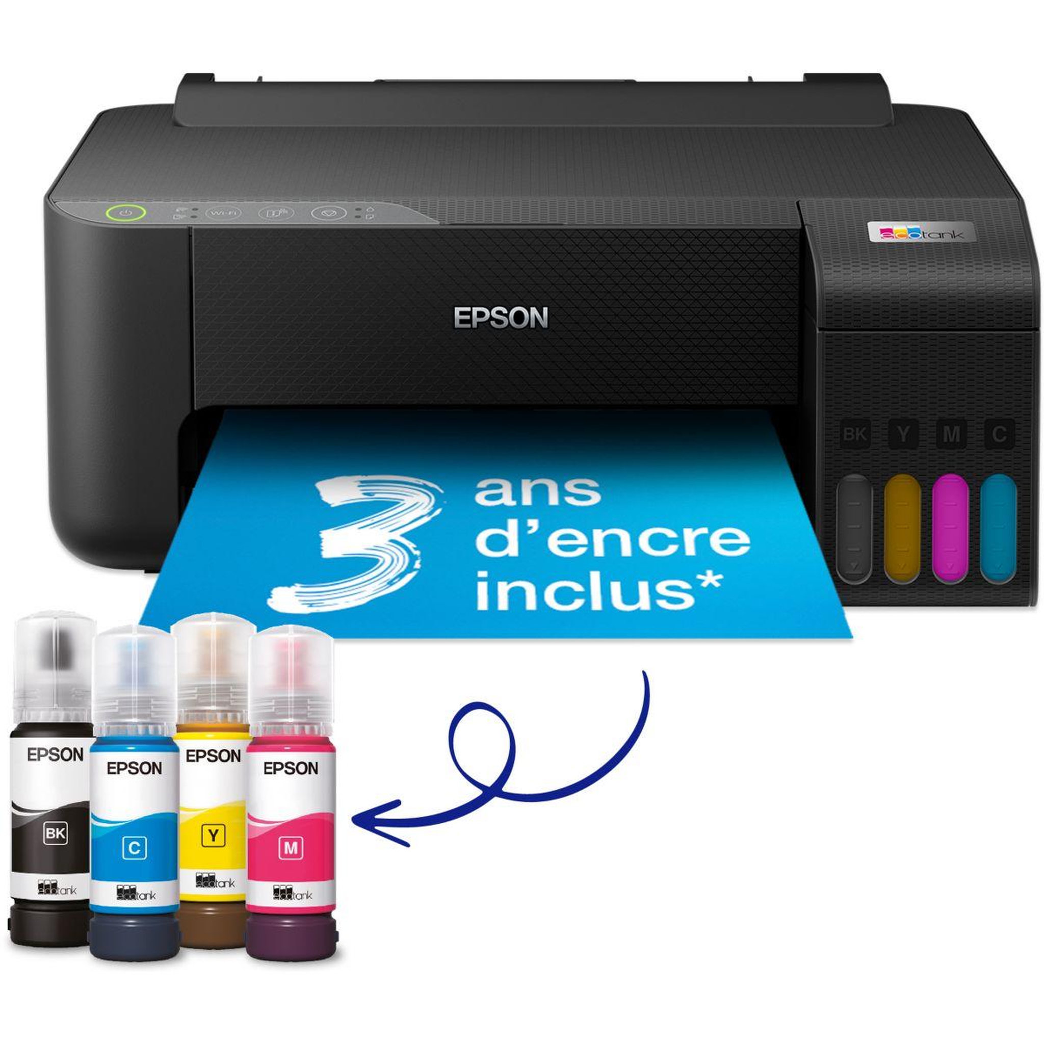 Voir la diapositive 2 : Epson Imprimante jet d'encre ecotank et-1810