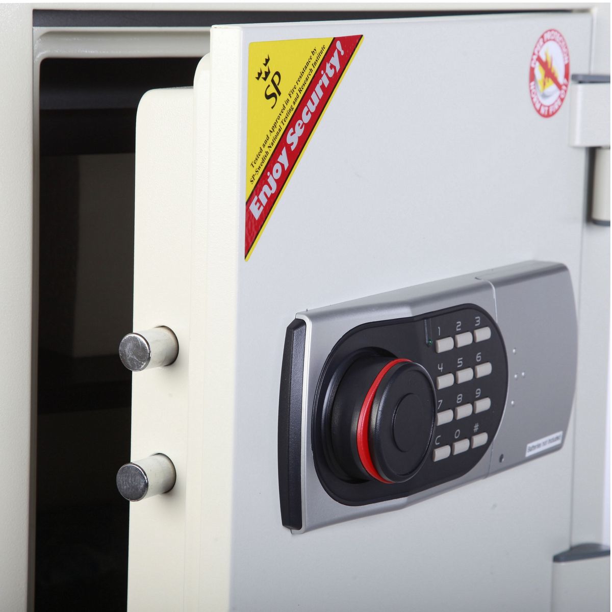 TECHNOMAX Coffre-fort à poser Ignifuge - Combinaison électronique digitale - 25 L