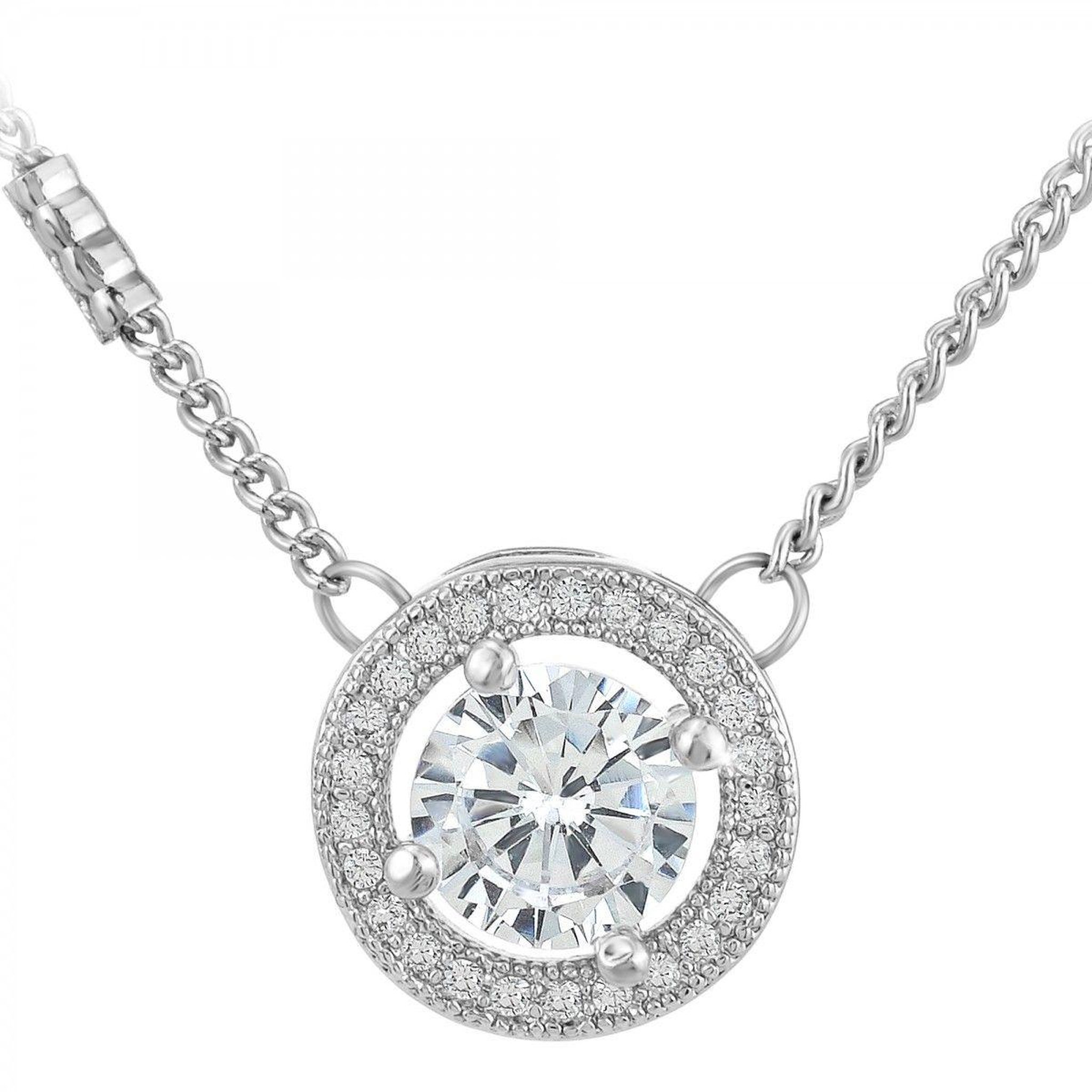 SC CRYSTAL Collier SC Crystal orné de Zirconium