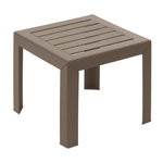Grosfillex Table  basse Miami 40x40cm taupe