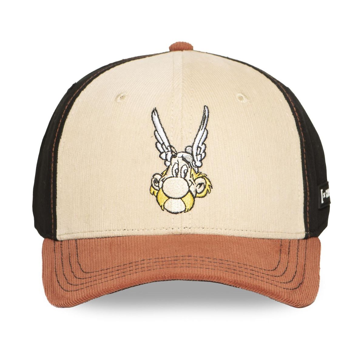 CAPSLAB Casquette prenium semi curved Asterix