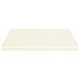 Voir la diapositive 3 : VIDAXL Tissu de remplacement pour auvent Creme 4x3,5 m