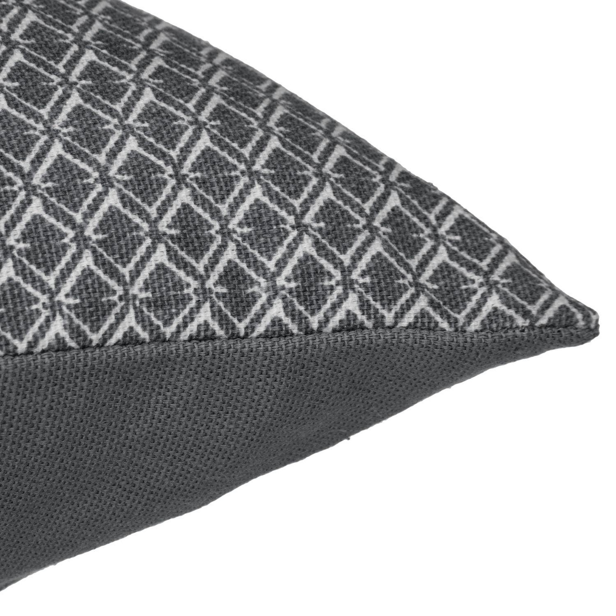 Voir la diapositive 3 : ATMOSPHERA Coussin rectangulaire en coton à motif Otto