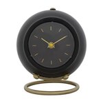 Paris Prix Horloge à Poser en Métal  Ball  19cm Noir