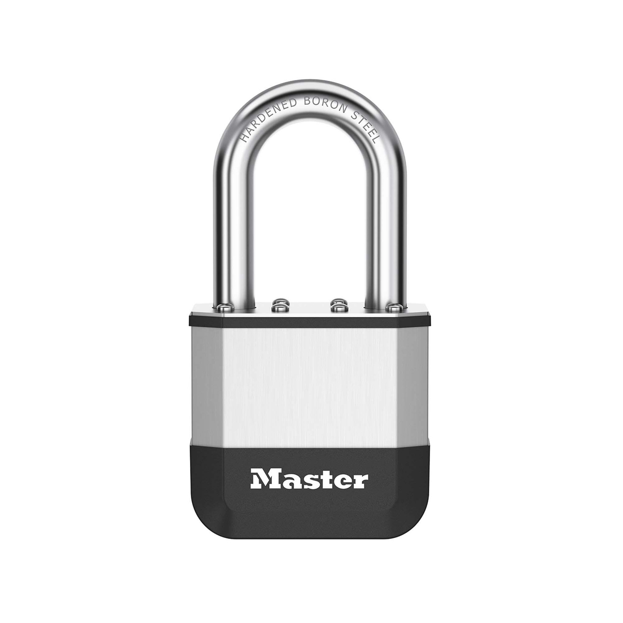Master lock Cadenas innovant nouvelle génération, en acier laminé haute résistance de 45 mm
