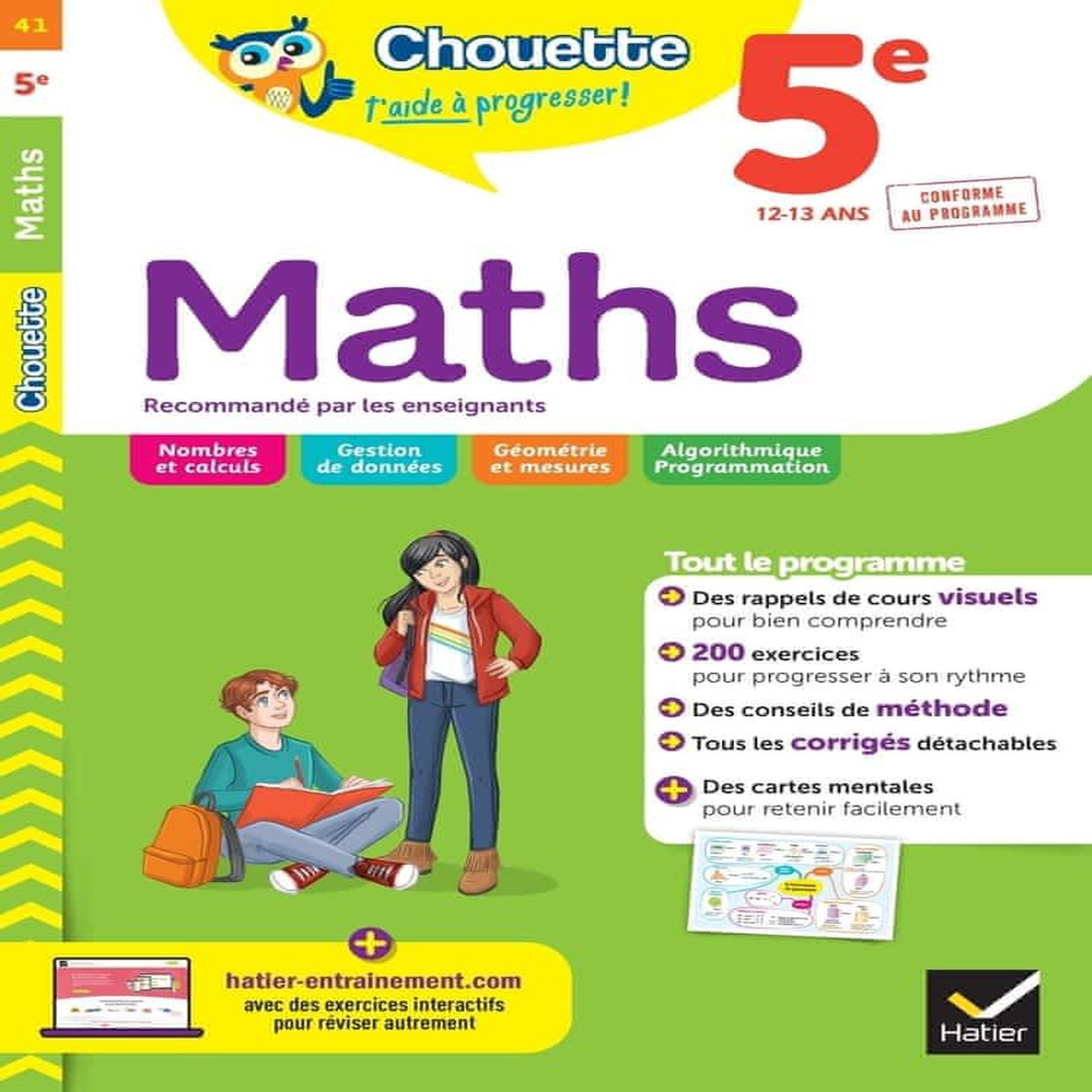 MATHS 5E, Bonnefond Gérard