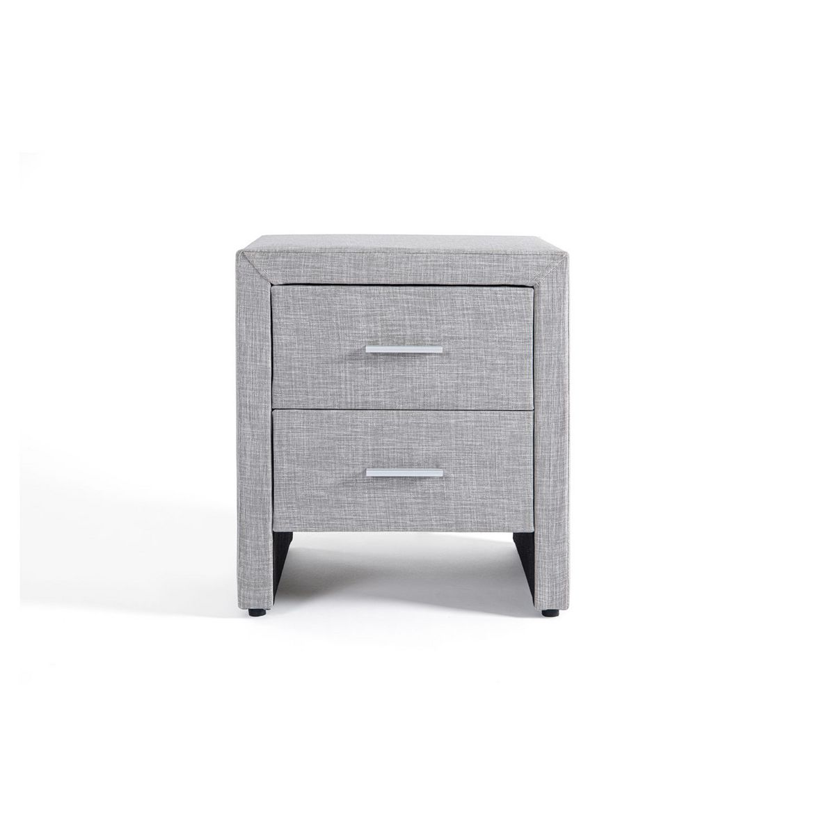 Table de chevet 2 tiroirs en PU LAGOA