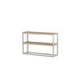 Voir la diapositive 5 : Paris Prix Console Design Double  Rise  110cm Naturel & Gris