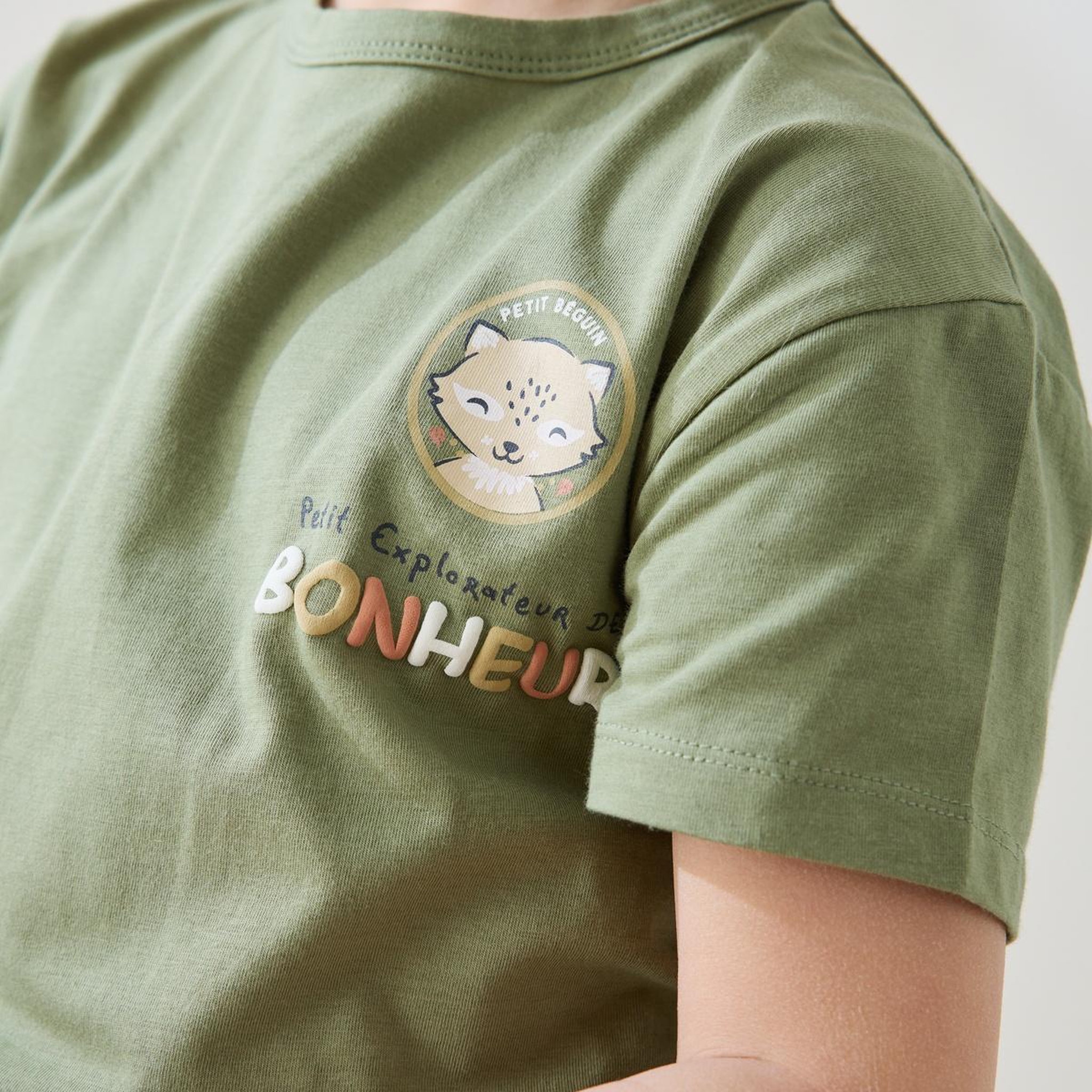 Voir la diapositive 6 : PETIT BEGUIN Lot de 2 t-shirts enfant gabin