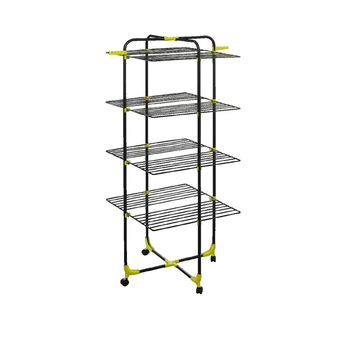 FIVE SIMPLY SMART Étendoir à linge 5-five-simply-smart Mojave noir modulable tour 40 m