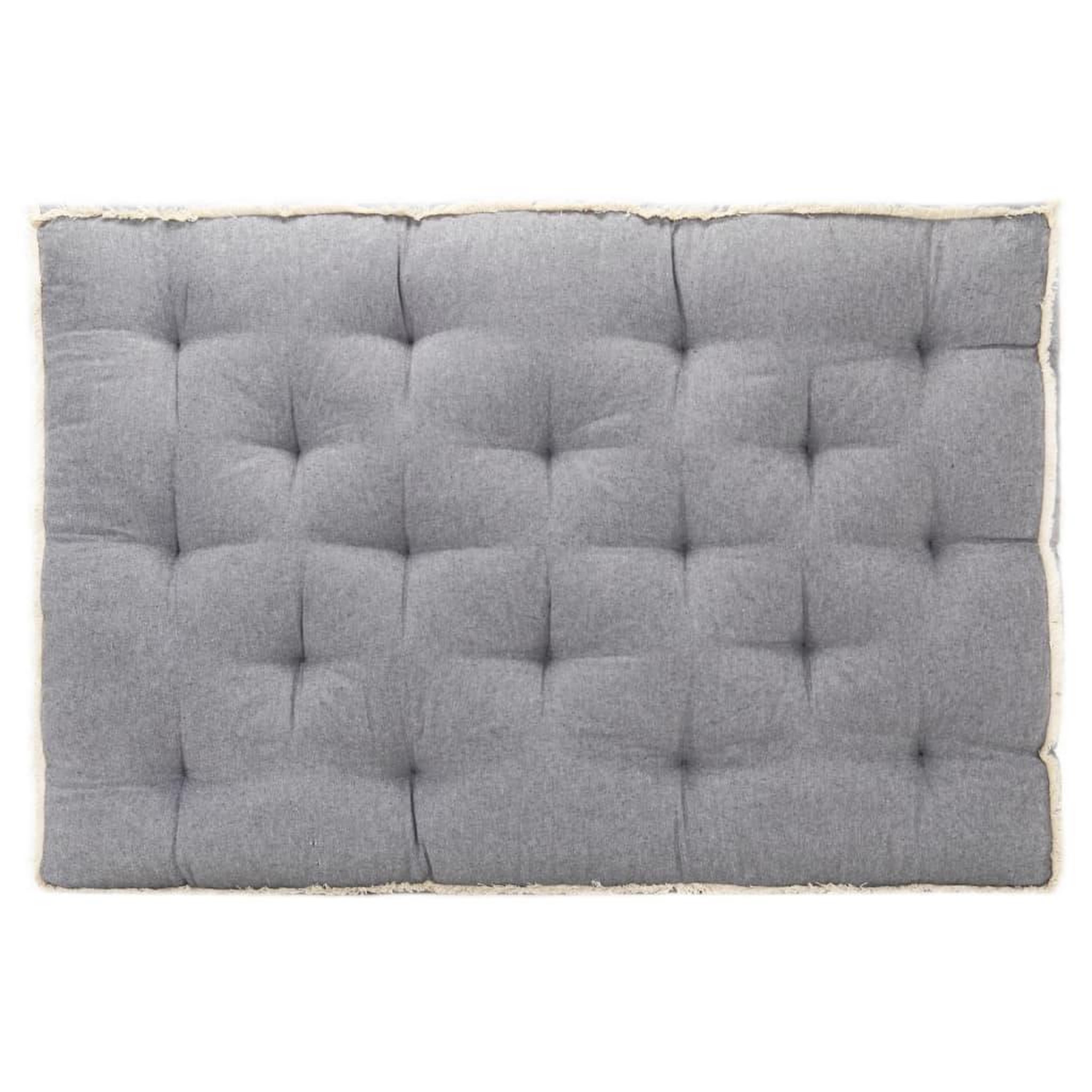 Voir la diapositive 1 : VIDAXL Coussin de canape palette Anthracite 120x80x10 cm