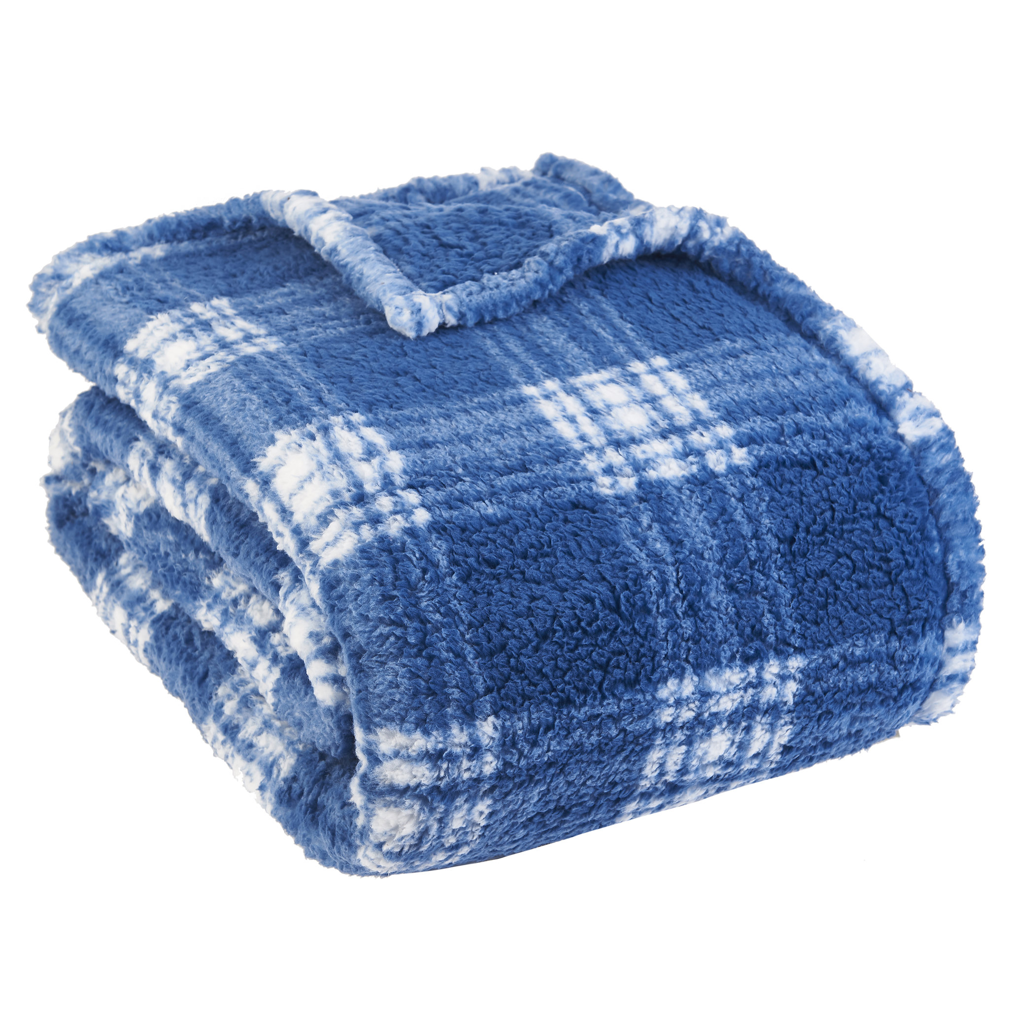 Voir la diapositive 1 : ACTUEL Plaid en polaire teddy 250gsm 