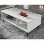 Voir la diapositive 3 : BEST MOBILIER Novara - table basse - 110 cm