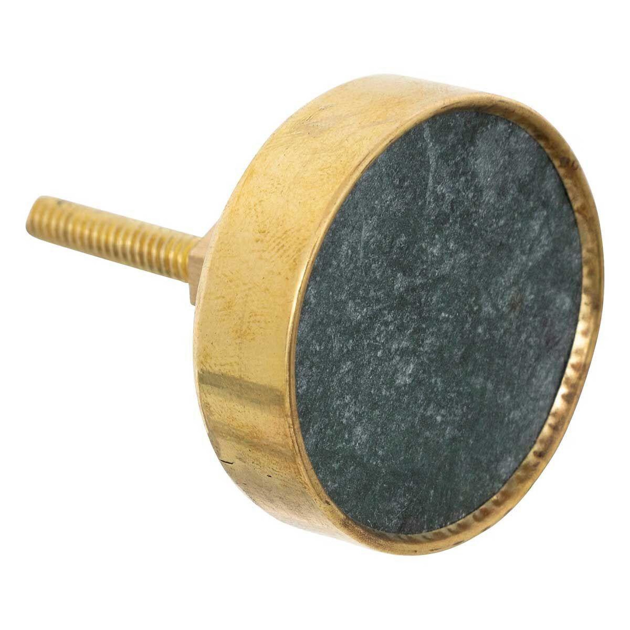Voir la diapositive 2 : ATMOSPHERA Lot de 2 boutons de meuble  lena  3cm or